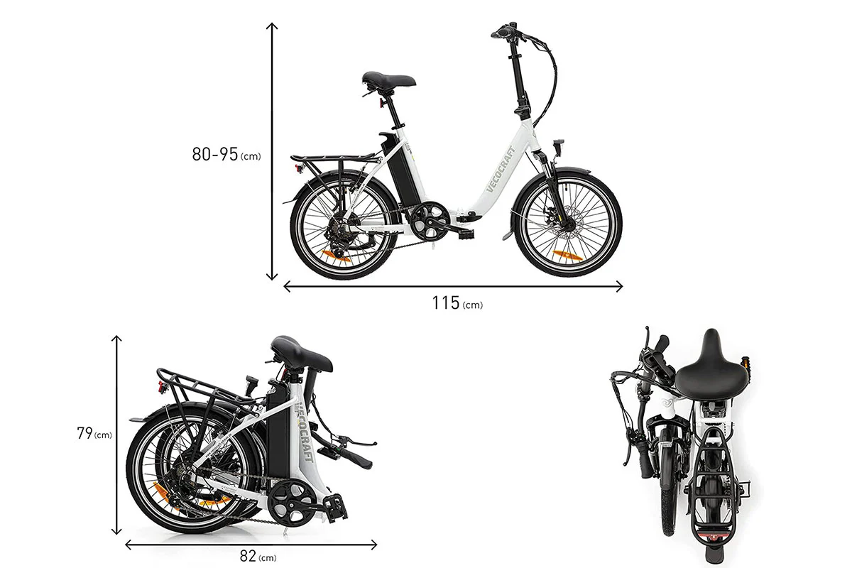 Vecocraft E-Klapprad EPAX,20''City E bike - Image 12