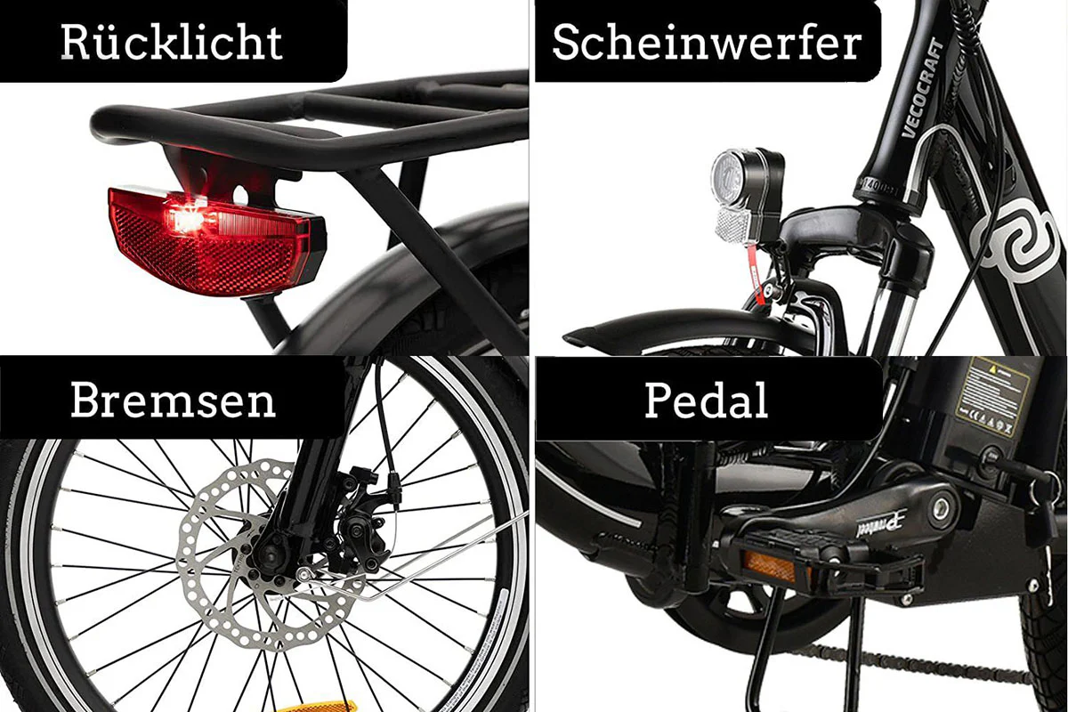 Vecocraft E-Klapprad EPAX,20''City E bike - Image 7