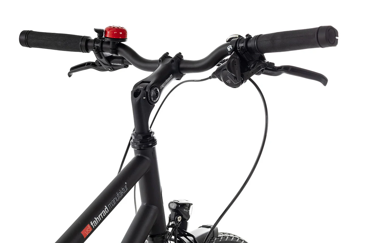 VSF Fahrrad T300 Randonneur Sport - Trekkingrad- Ebony Metallic - Image 3