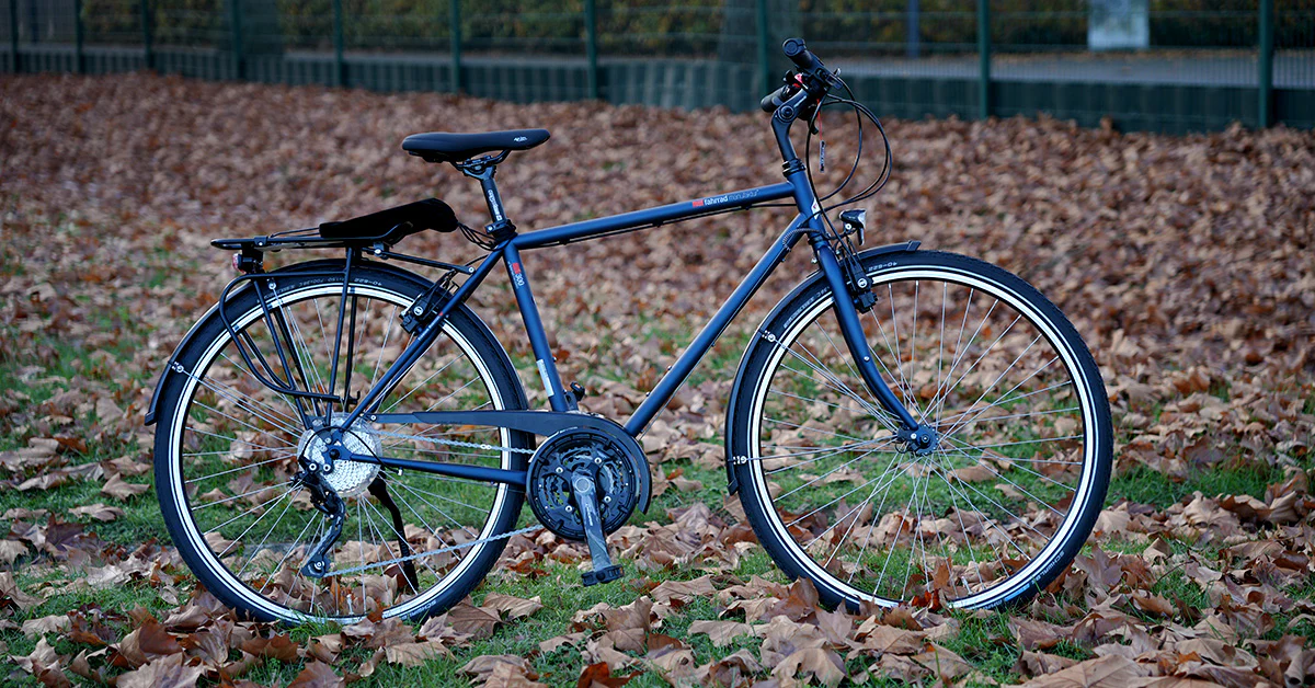 VSF Fahrrad T300 Randonneur Sport - Trekkingrad- Ebony Metallic - Image 7