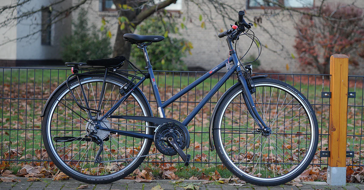 VSF Fahrrad T300 Randonneur Sport - Trekkingrad- Ebony Metallic - Image 8